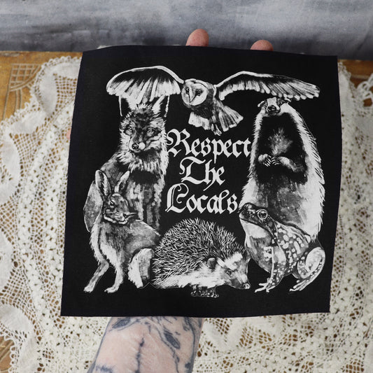 Respetar la zona de los lugareños / fauna británica