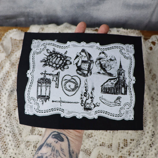 Flock patch
