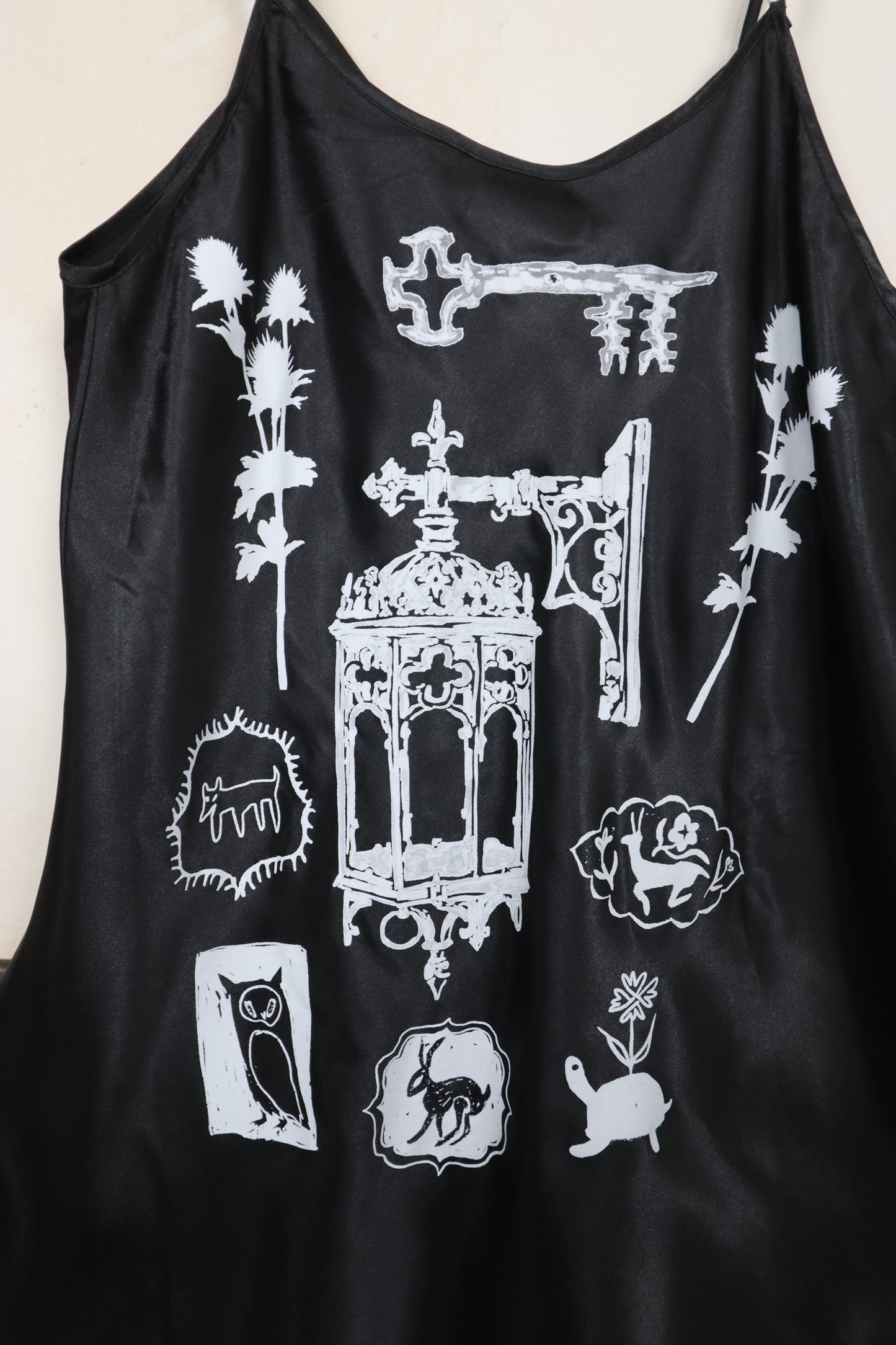 ✶SAMPLE SALE ✶ Item 21: Black Slip Dress ✶ Size: M