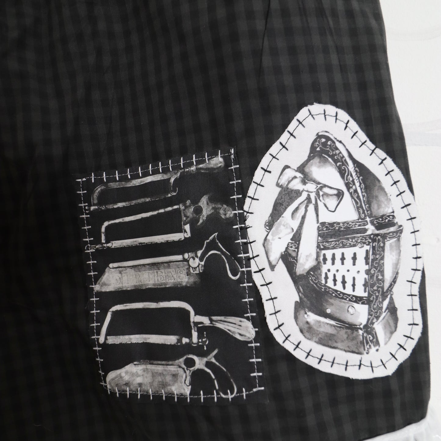 ✶ 1/1 Patched boxer shorts ✶ 2XL / UK16 / US12 / EU44