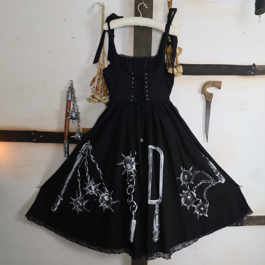 ✶ Occasus midaxi weapon print dress ✶ style 2