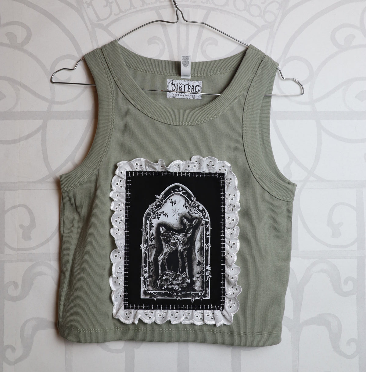✶ Fawn cropped tank top ✶