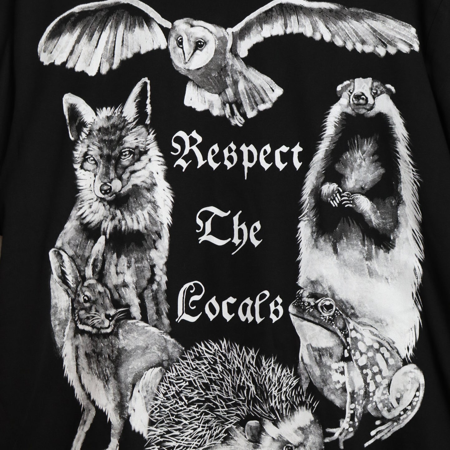 ✶ Camiseta Respeta a los lugareños (fauna británica) ✶