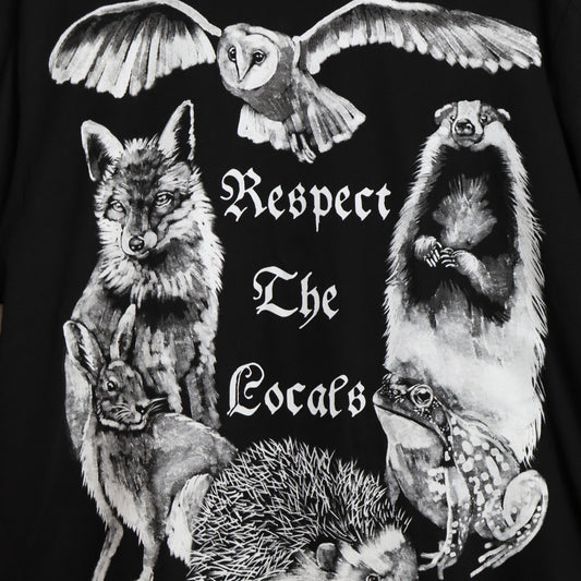 ✶ Camiseta Respeta a los lugareños (fauna británica) ✶