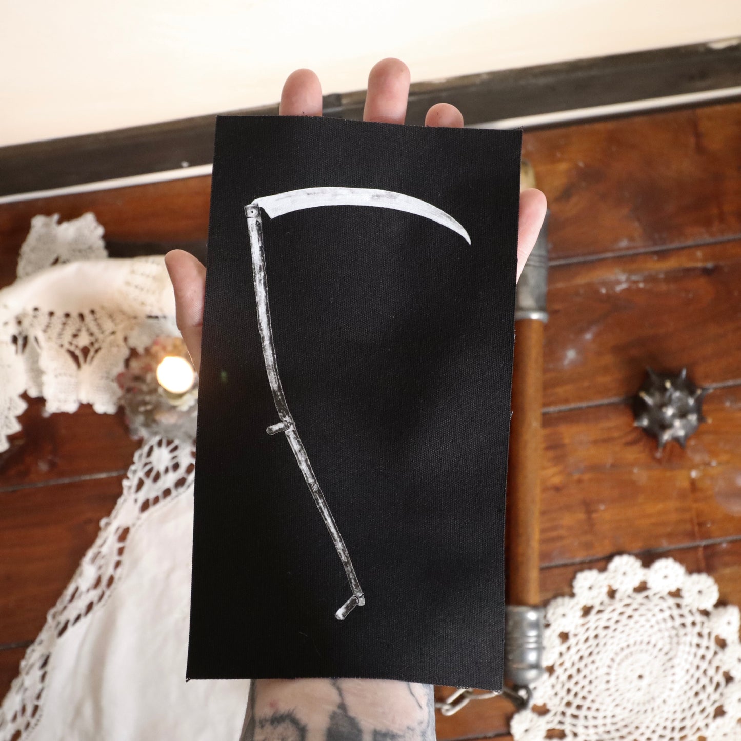 Scythe patch