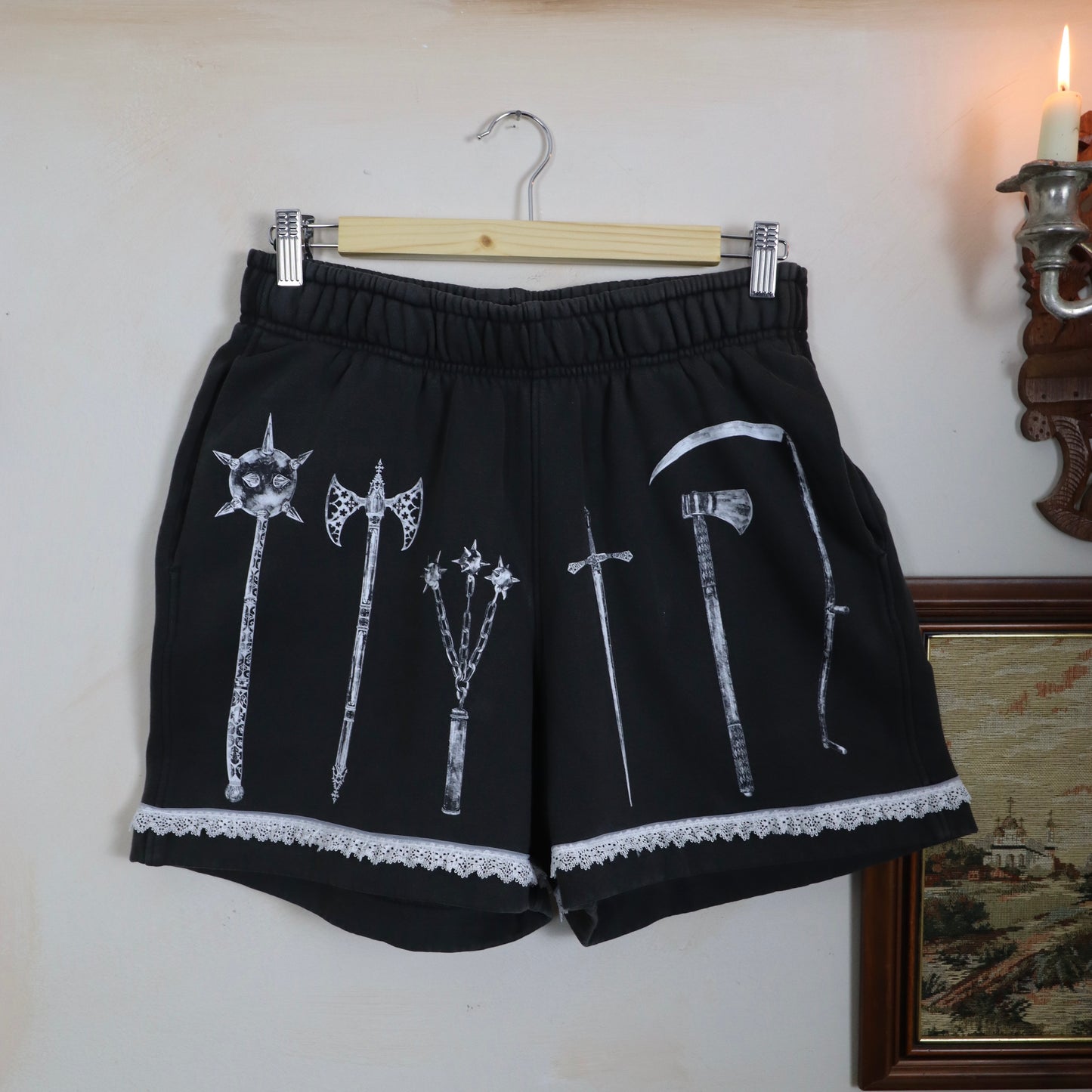 ✶ Weapon sweat shorts ✶ made to order - 2 week wait