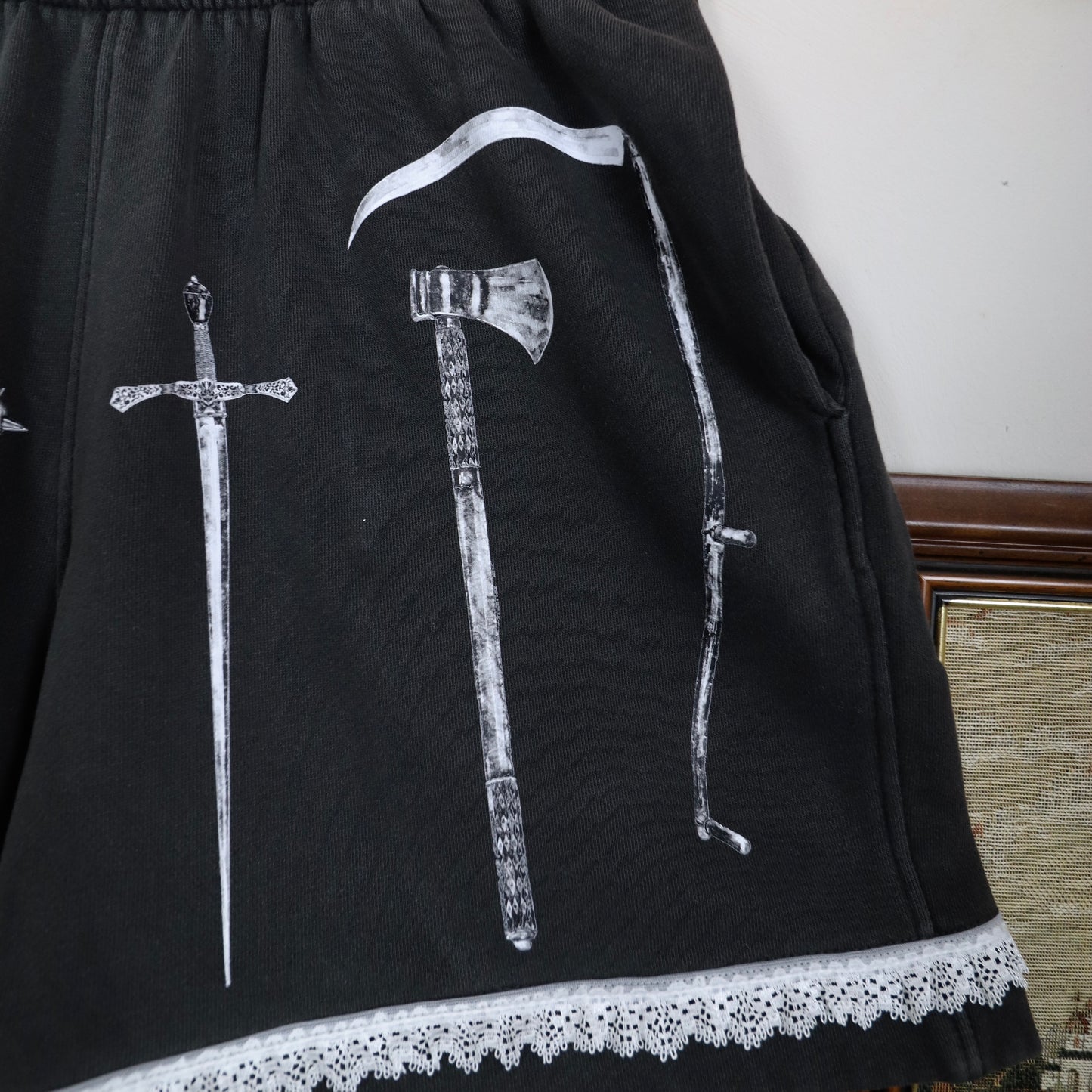 ✶ Weapon sweat shorts ✶ made to order - 2 week wait
