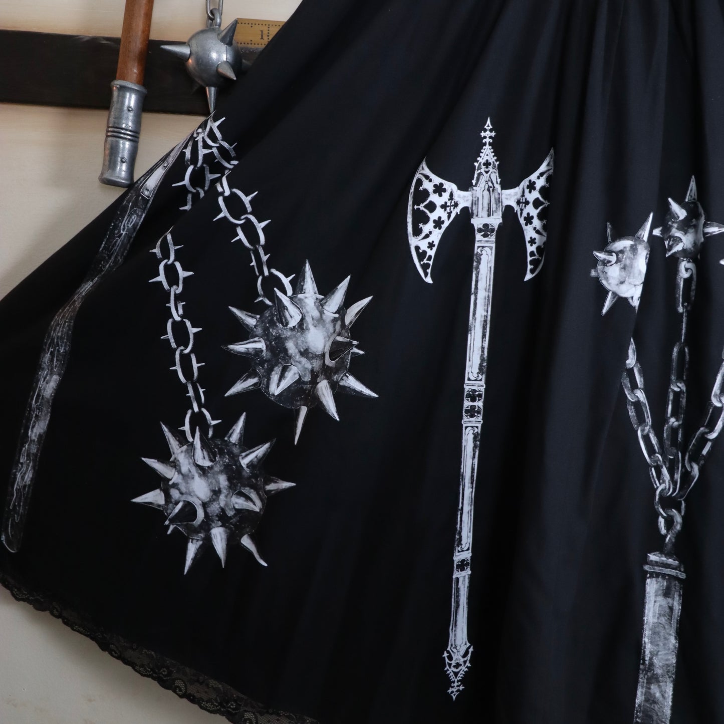 ✶ Occasus midaxi weapon print dress ✶ style 2