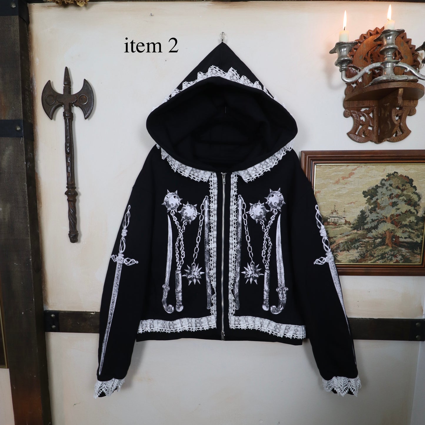 ✶SAMPLE SALE✶ Item 2: Lilith Sample Hoodie / size L