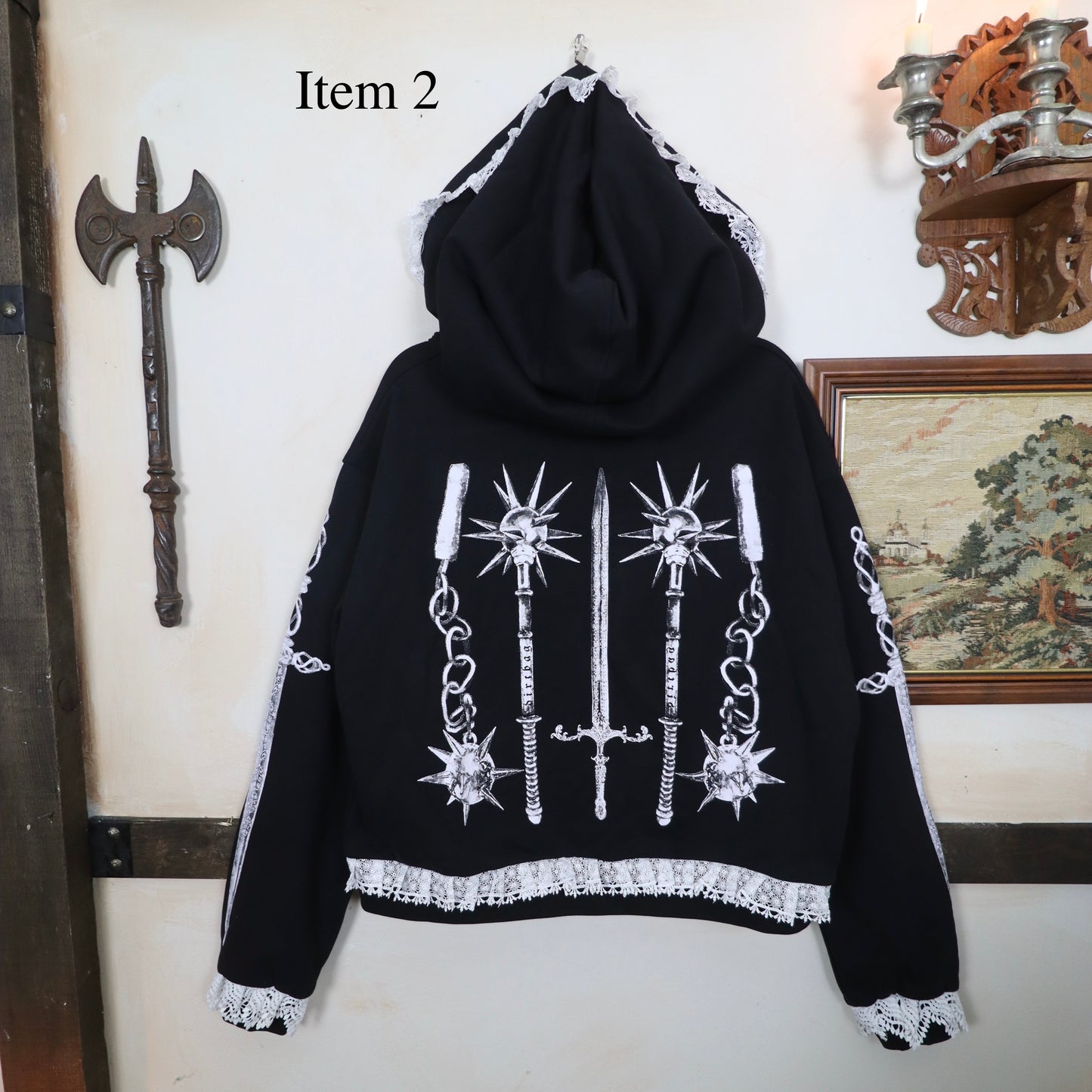 ✶SAMPLE SALE✶ Item 2: Lilith Sample Hoodie / size L