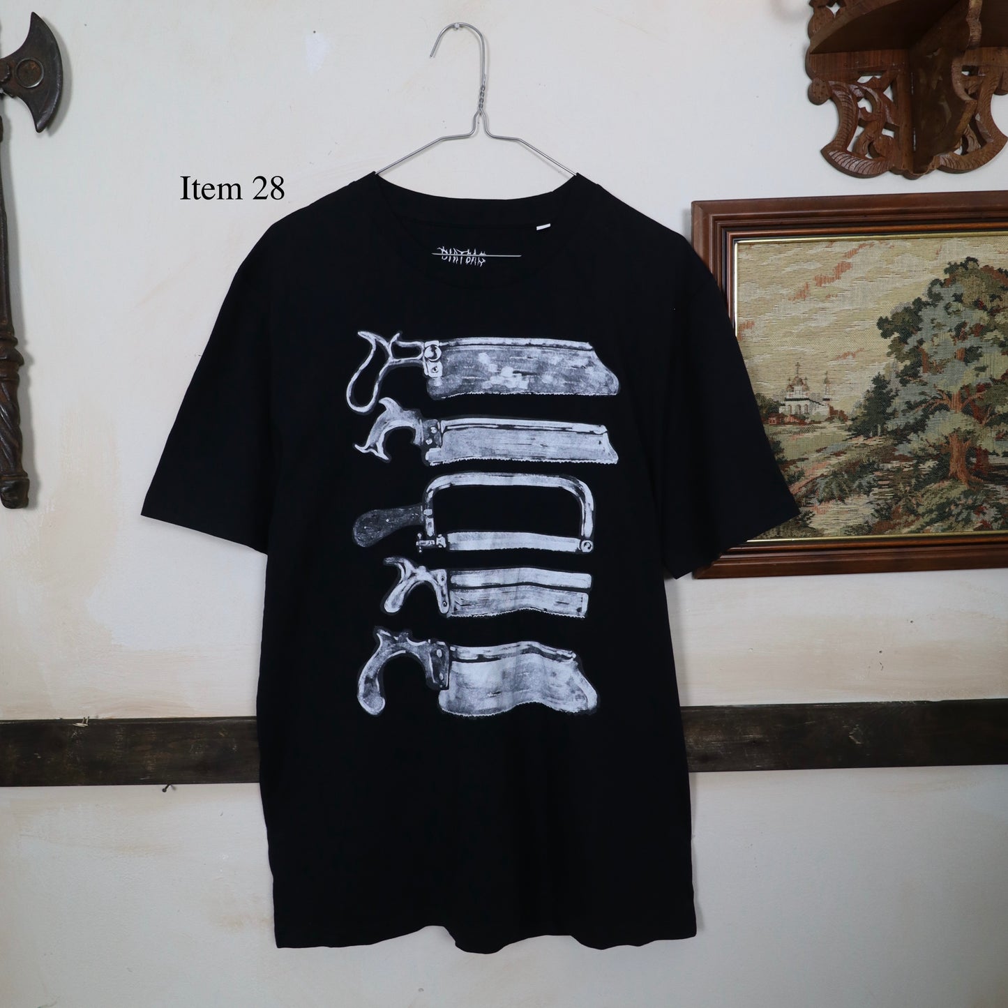 ✶SAMPLE SALE ✶ Item 28: Bone-Saw T-Shirt  ✶ Sizes Available: M, L