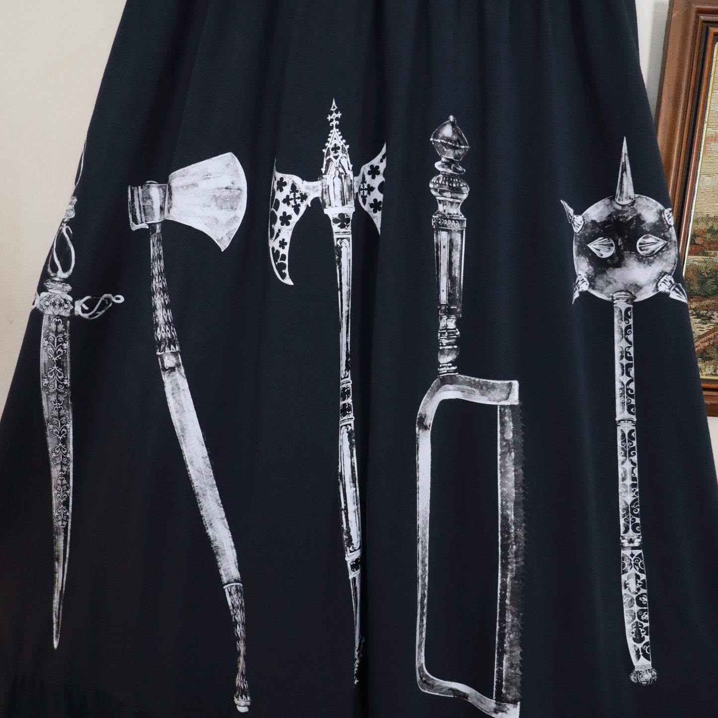 Dark blue weaponry dress ✶ Size UK 18 / US 14 / EU 46