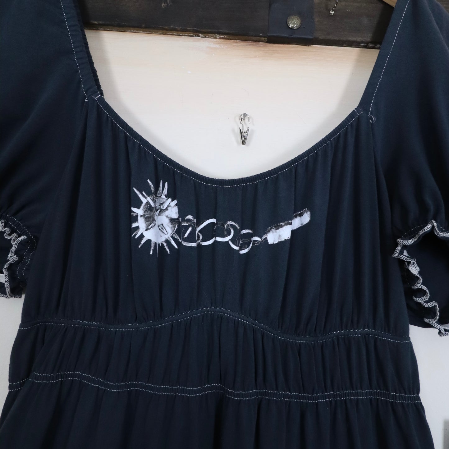 Dark blue weaponry dress ✶ Size UK 18 / US 14 / EU 46