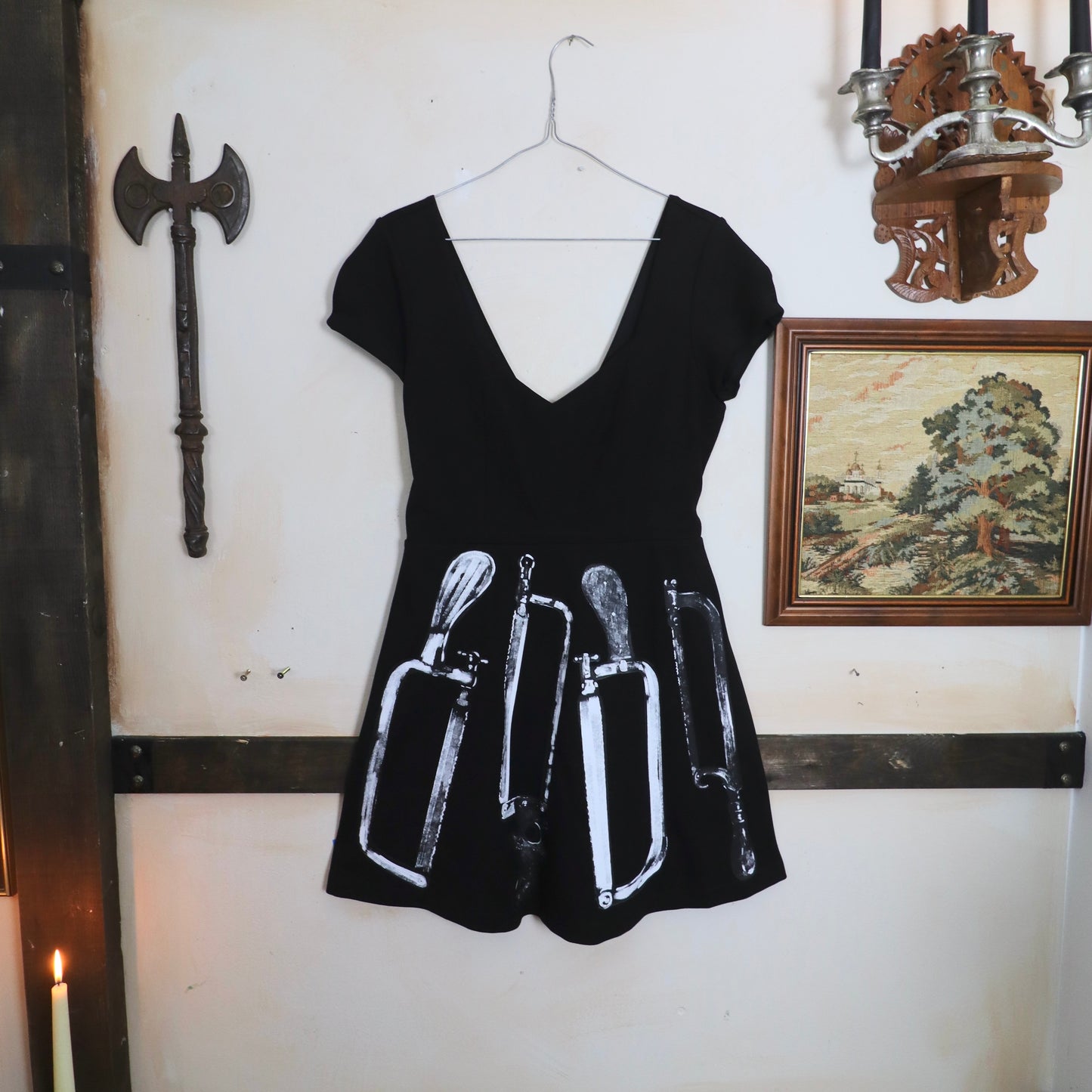Bonesaw stretch mini dress ✶ Size UK 10 / US 6 / EU 38
