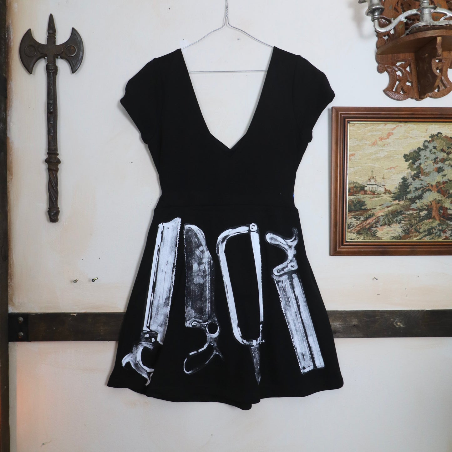 Bonesaw stretch mini dress ✶ Size UK 10 / US 6 / EU 38