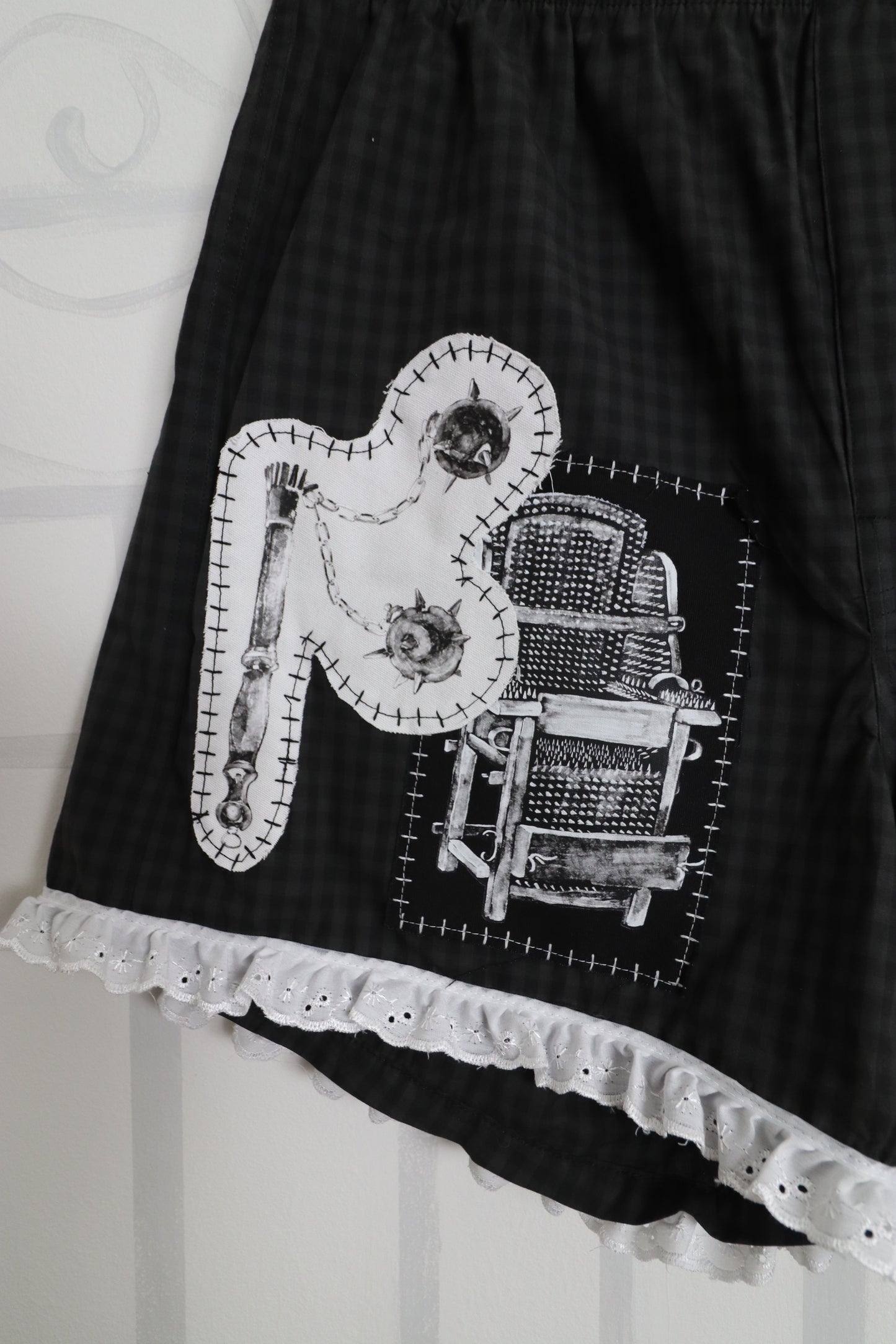 ✶ 1/1 Patched boxer shorts ✶ XL / UK14 / US10 / EU42
