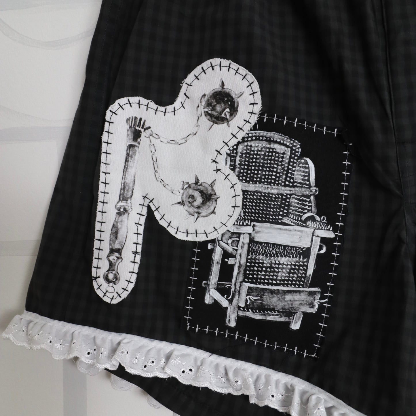 ✶ 1/1 Patched boxer shorts ✶ XL / UK14 / US10 / EU42