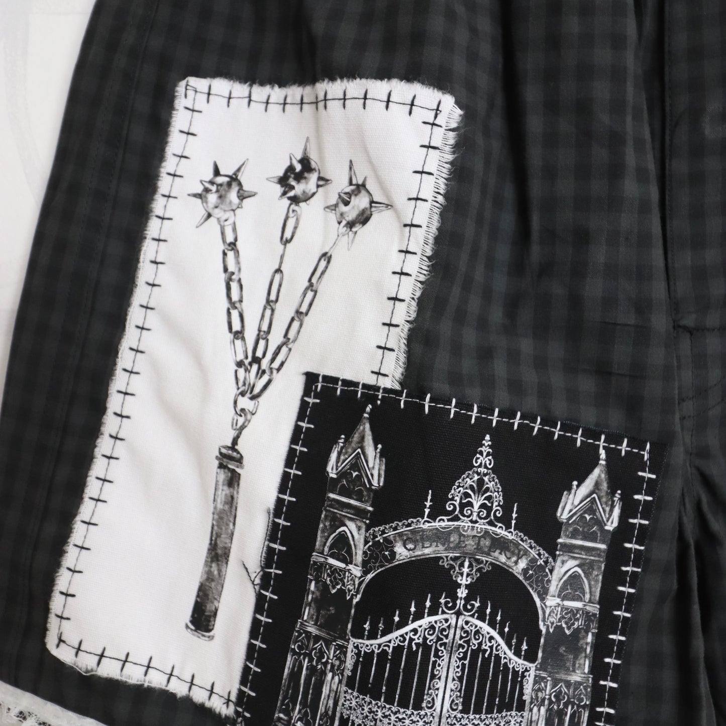 ✶ 1/1 patched boxer shorts ✶ S / UK8 / US4 / EU36