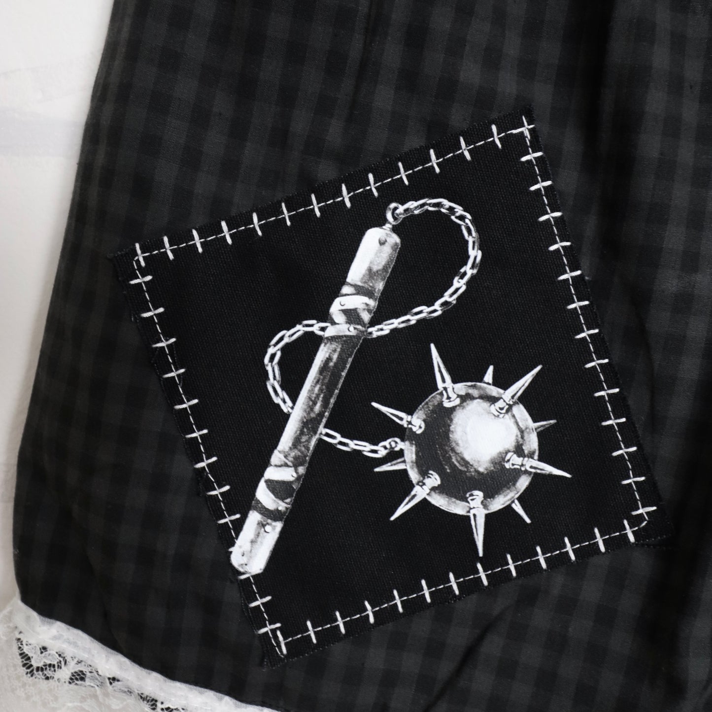 ✶ 1/1 patched boxer shorts ✶ S / UK8 / US4 / EU36