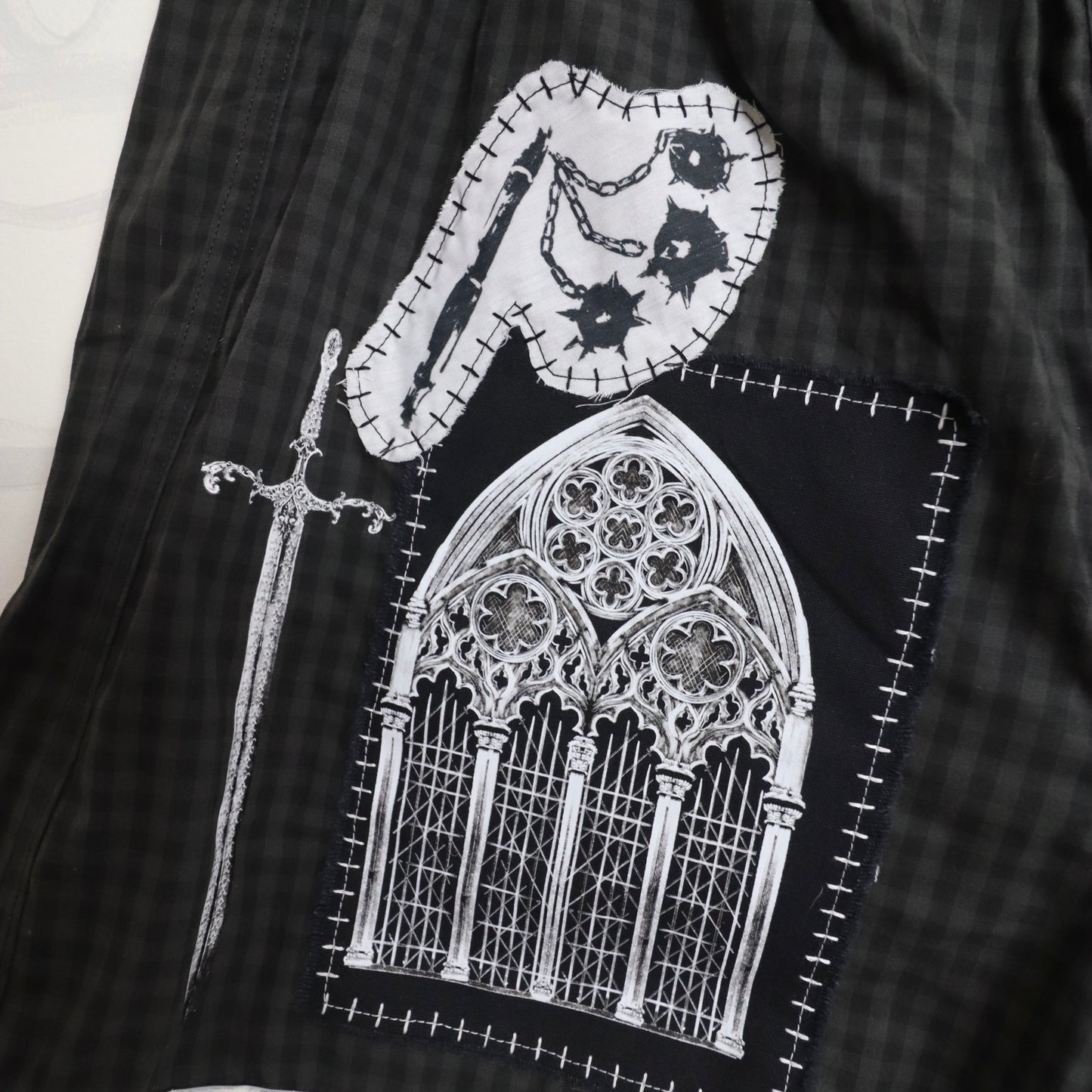 ✶ 1/1 Patched boxer shorts ✶ 2XL / UK16 / US12 / EU44