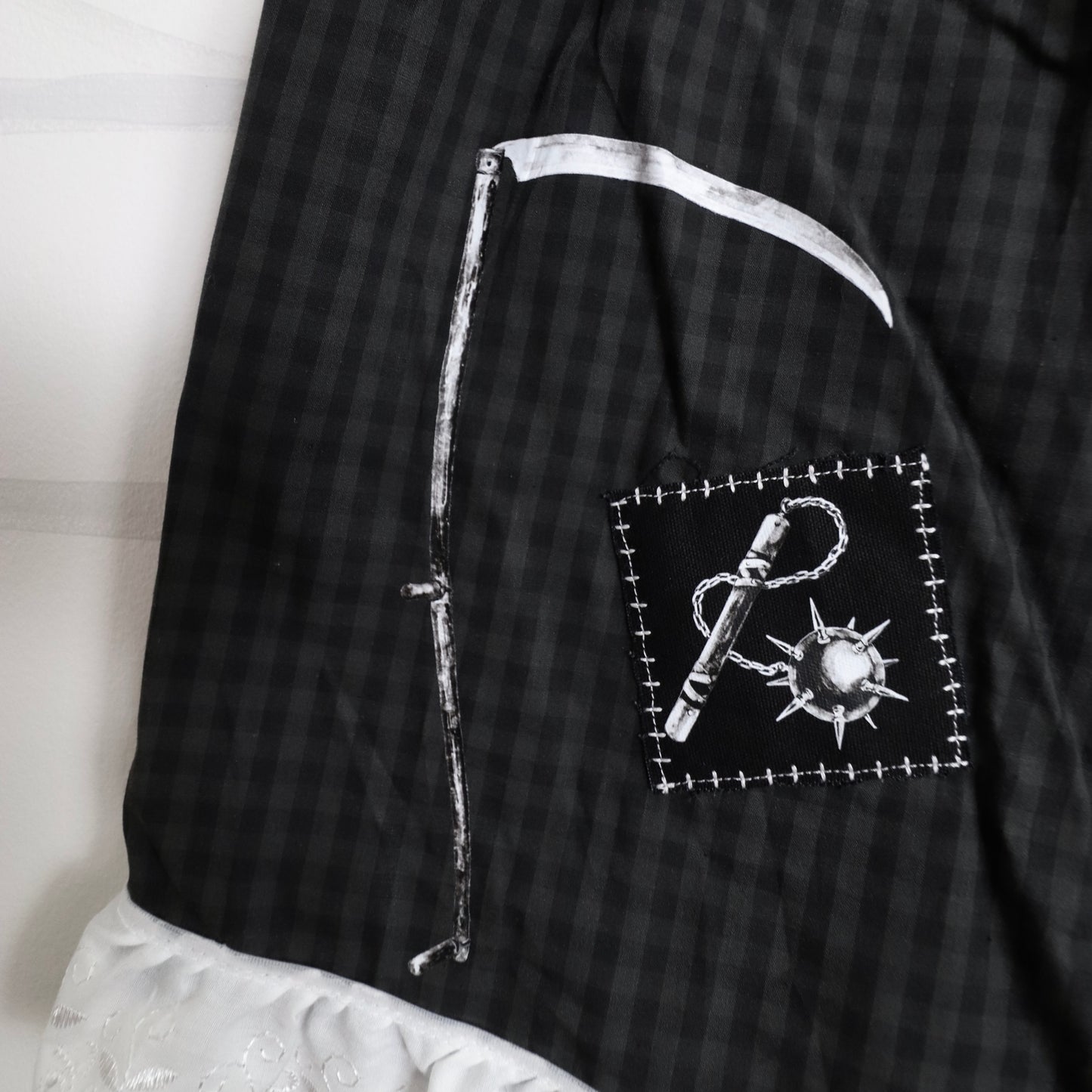 ✶ 1/1 Patched boxer shorts ✶ 2XL / UK16 / US12 / EU44