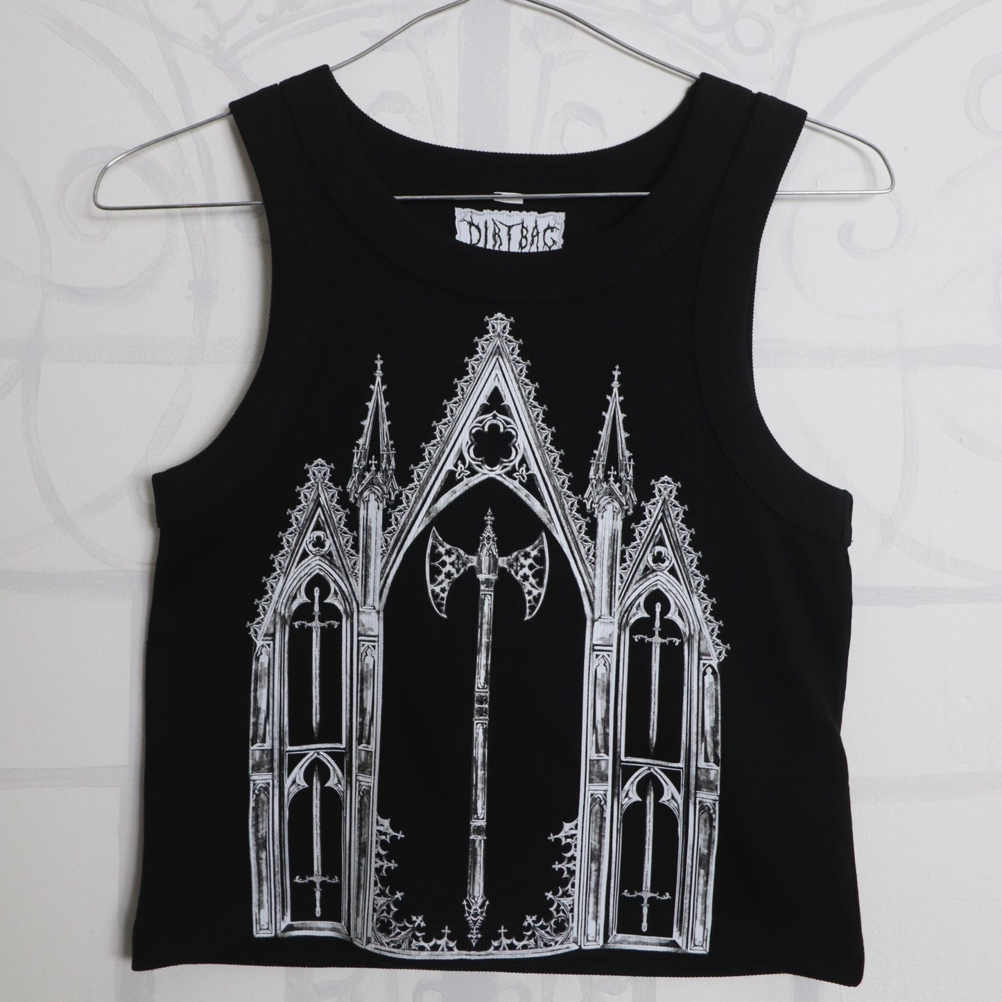 ✶ Cathedral crop tank top ✶
