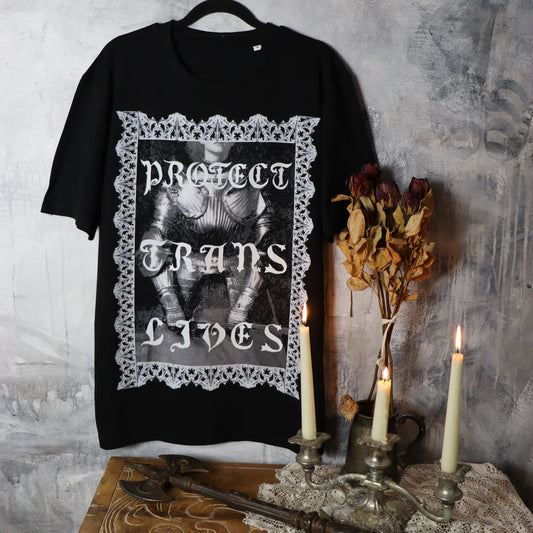 ✶ Protect Trans Lives t-shirt  ✶ £10 donated to charity