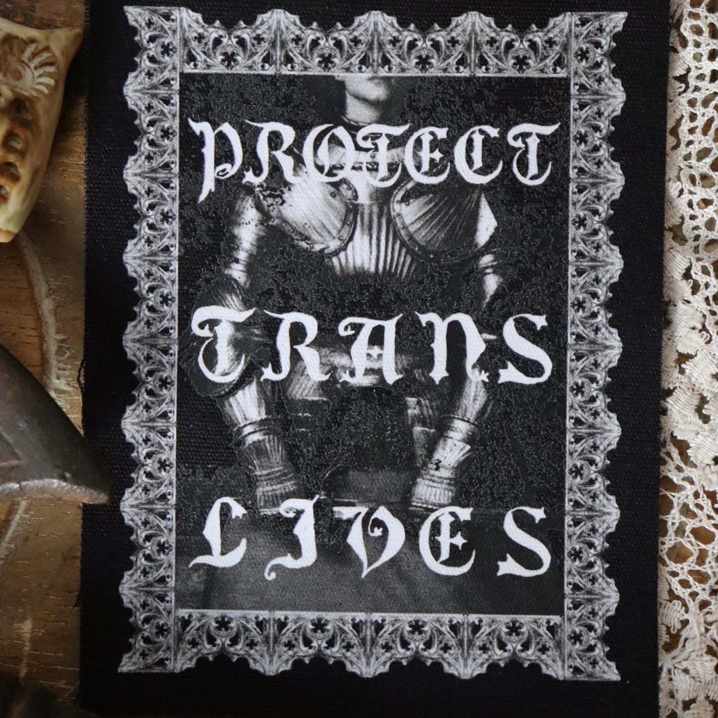 Protect Trans Lives patch  ✶ £1.50 donated to charity  ✶