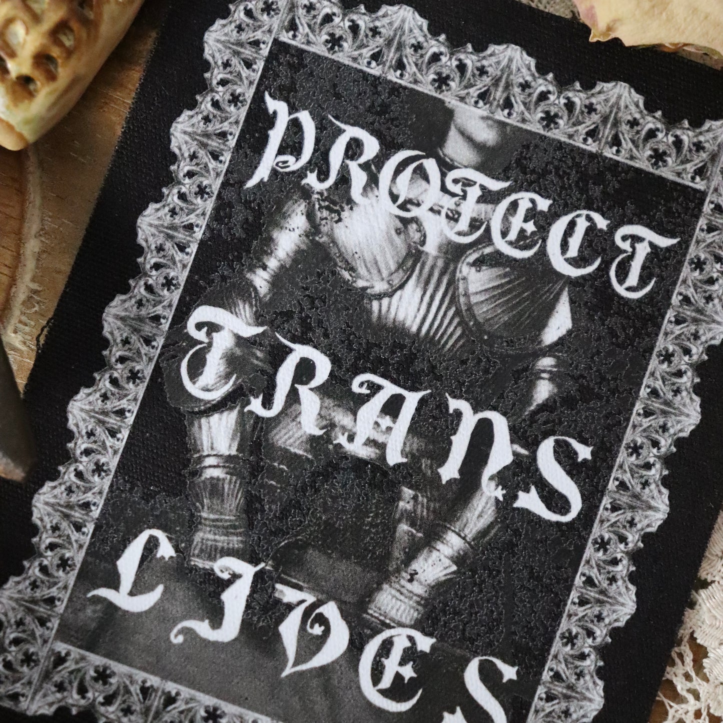 Protect Trans Lives patch  ✶ £1.50 donated to charity  ✶