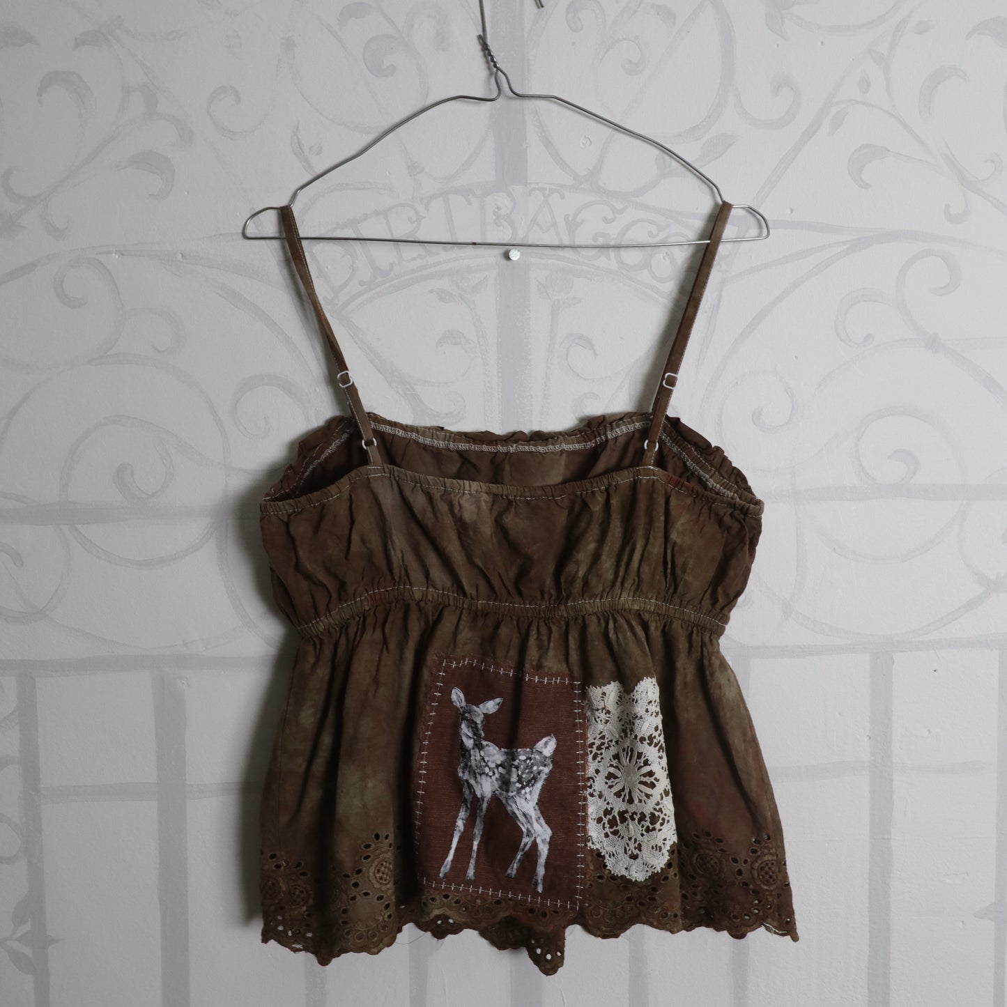 ✶Southern gothic cami top ✶ Size UK12/ US8 / EU40