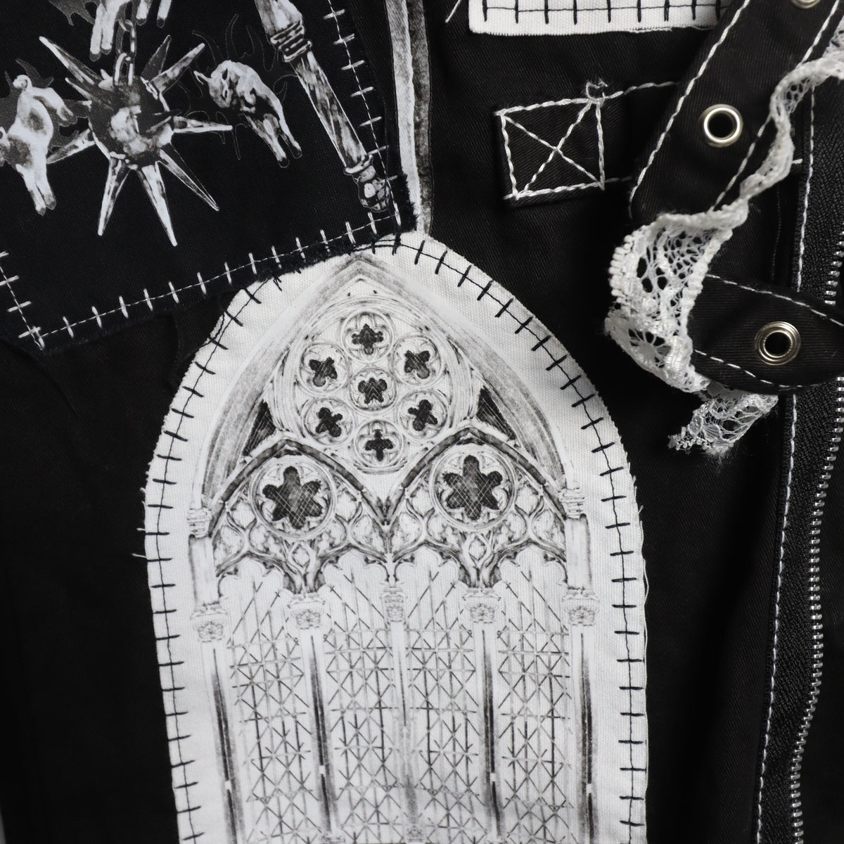 ✶ Patch pants ✶ Waist 31"