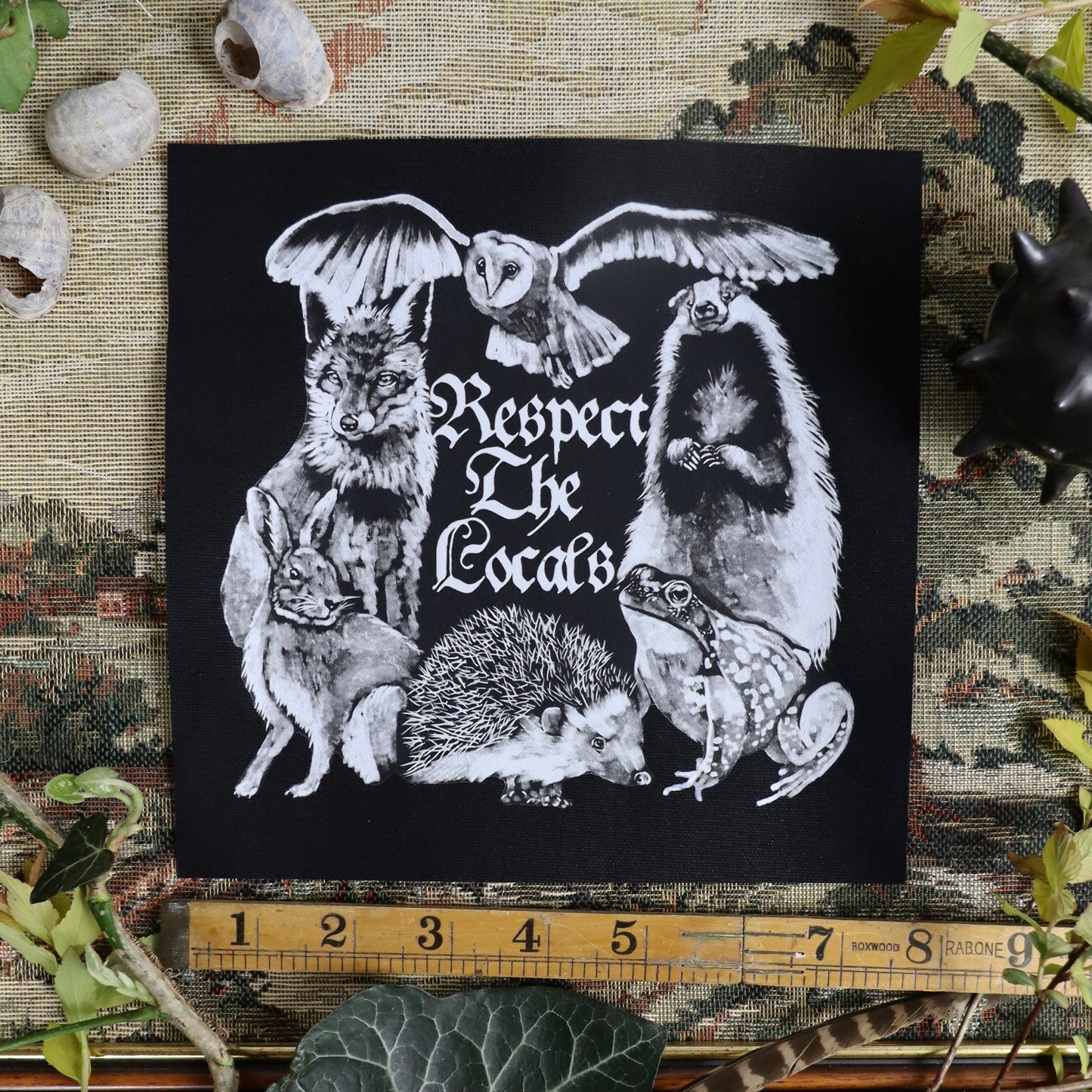 respect the locals patch / british wildlife